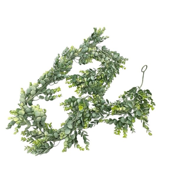 5' Faux Eucalyptus Garland - Picture 1 of 7